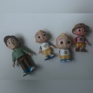 4 COCOMELON Figures Kids Toy